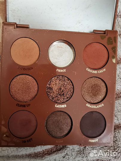 Палетки теней colourpop