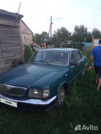 ГАЗ 3110 Волга 2.4 МТ, 2000, 95 000 км