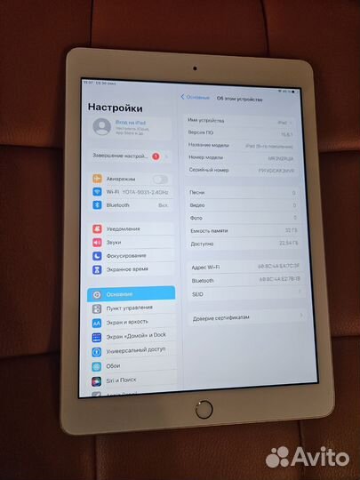 Планшет Apple iPad 6