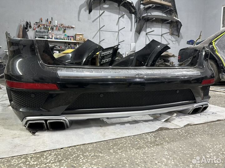 Задний бампер gl w166