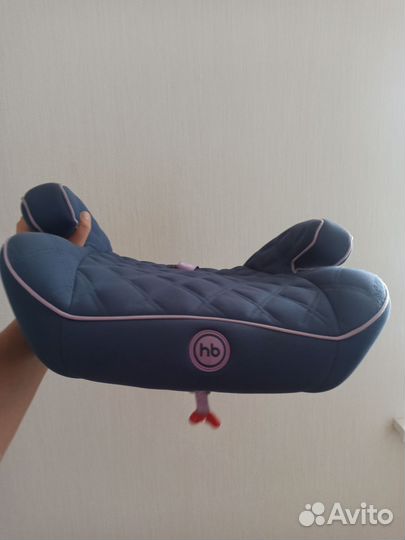 Бустер автокресло детское happy baby
