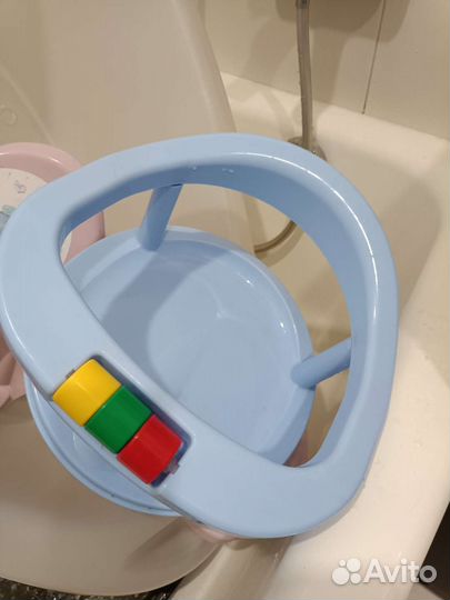 Ванночка для купания с горкой