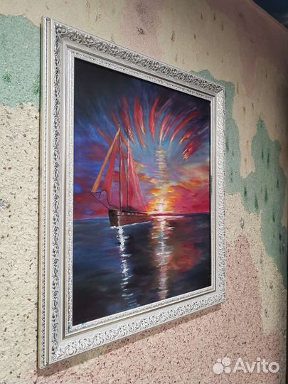 Картина маслом на холсте 40х50авт. Янарат