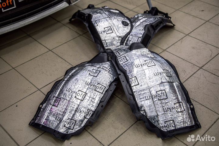 Шумоизоляция арок снаружи