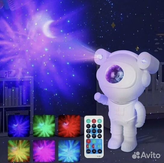 Проектор космонавт звезное небо