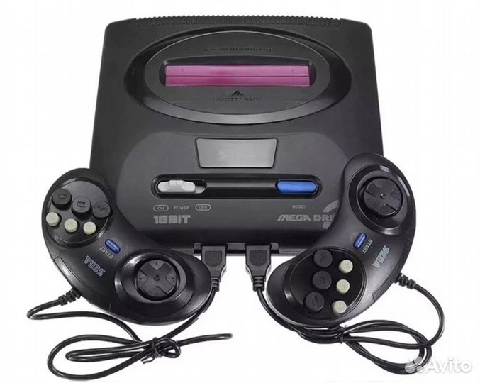 Sega Mega Drive 2 (16 Bit) приставка игровая Сега