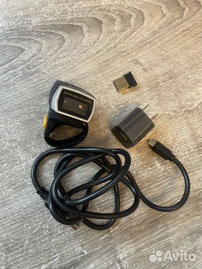 Сканер штрих кода на палец