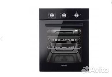 Узкий духовой шкаф 9 режимов