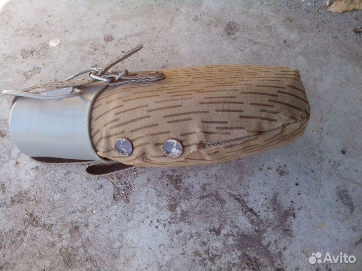 Фляжка армейская с чехлом