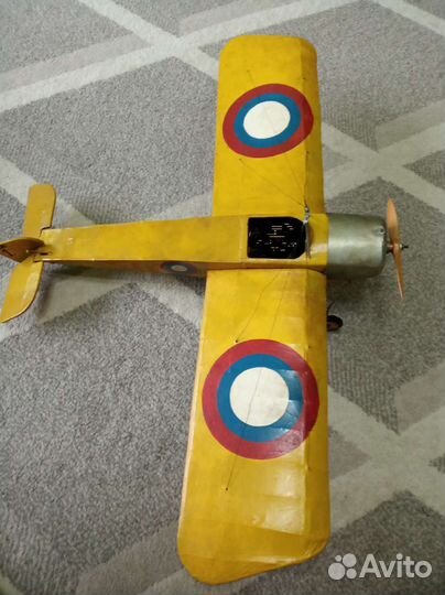 Редкая Кордовая модель самолёта