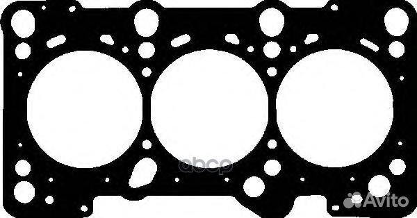 Прокладка ГБЦ Audi A4 A6 2.4 2.7 V6 30V 97 (x2)