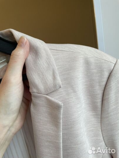 Пиджак женский розовый H&M 46 размер