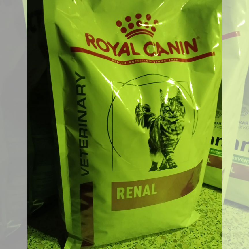 Royal Canin renal 2кг корм для кошек