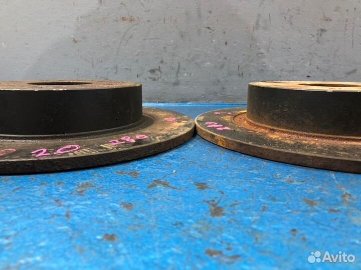 Диски комплект задние Honda Accord 8 CU