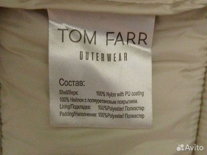 TOM farr Пуховик женский