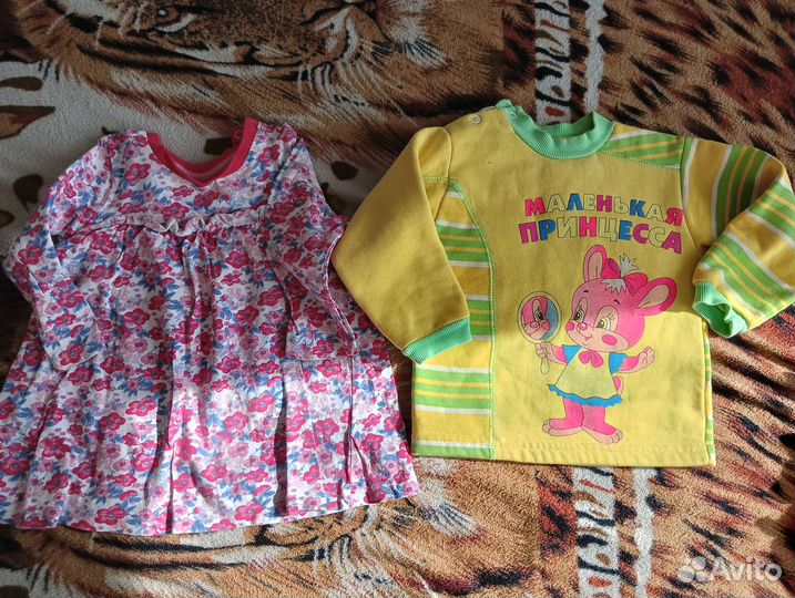 Вещи пакетом на девочку 86