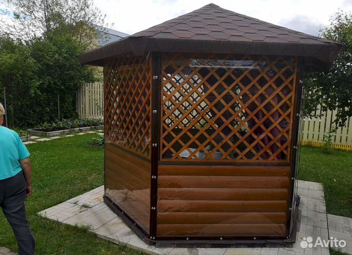 Мягкие окна на террасу