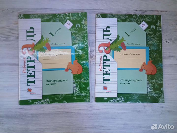 Рабочие тетради 1 класс
