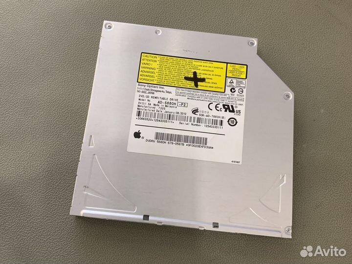 Щелевой привод Sony AD-5680H для MacBook и iMac