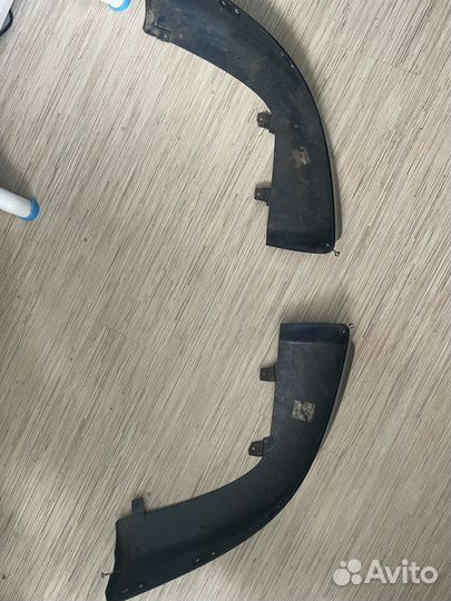 Клыки бампера lancer 9/10