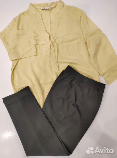 Женские вещи пакетом блузка и штаны 46 размера