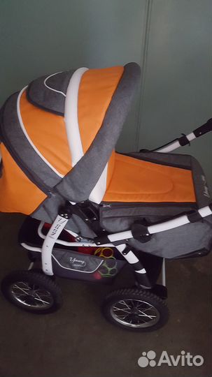 Коляска yong adamex 3 в 1