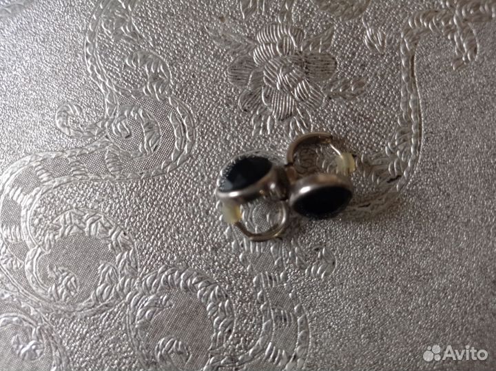 Серебряные серьги