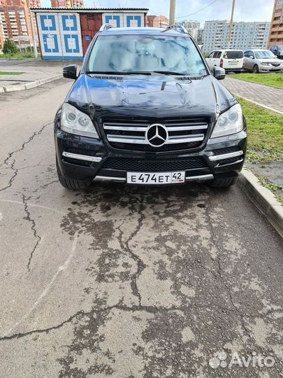 Передний бампер Mercedes GL-164 рестайлинг