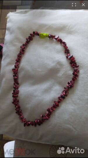 Бусы ямша 46 см натуральные шикарные