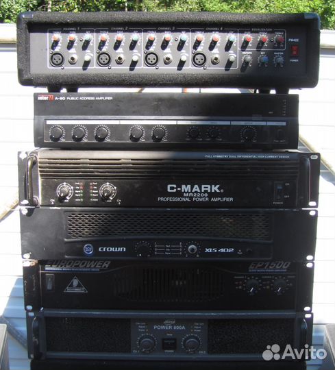 Усилители звука Pro 60-2000W Yamaha DAS C-Mark CVG