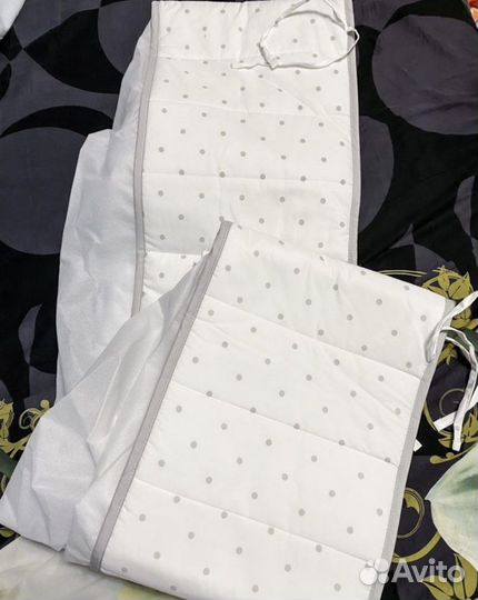 Бортики на детскую кроватку IKEA