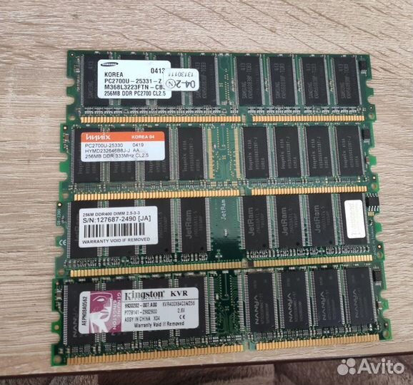 Dimm DDR1 (4 х 256 MB)