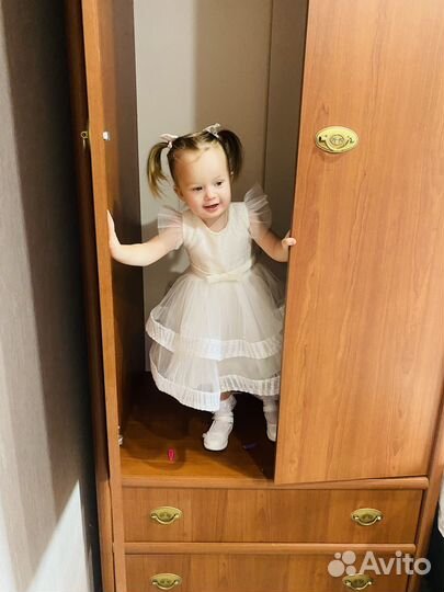 Платье для девочки 92