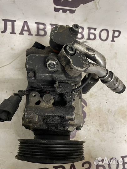 Компрессор кондиционера Audi A6 C7,4G 2011-2018 (3