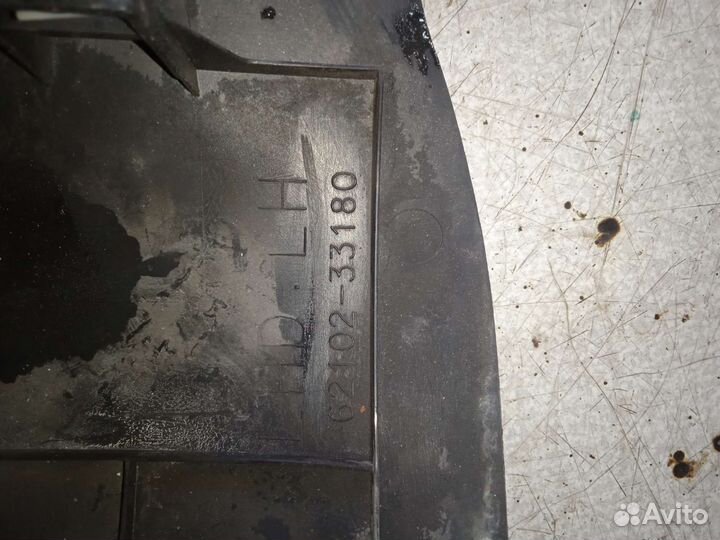 Накладка порога левая toyota camry xv 40 тойота