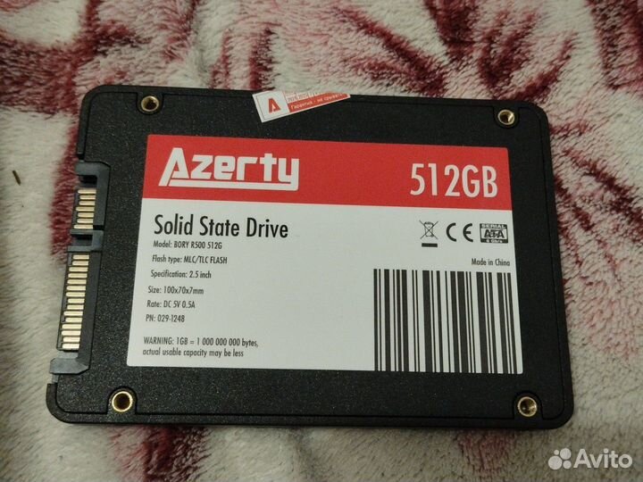 Ssd диск azerty