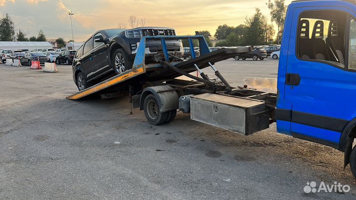 Услуги эвакуатора, сдвижная платформа