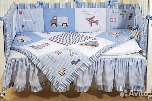 Бортики в кроватку