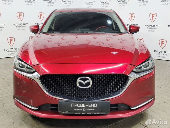 Mazda 6 2.5 AT, 2019, 91 658 км