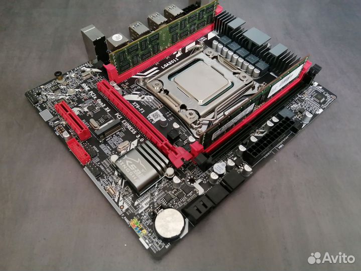 Комплект xeon E5-2660v2 + Jingsha X79 + 16gb