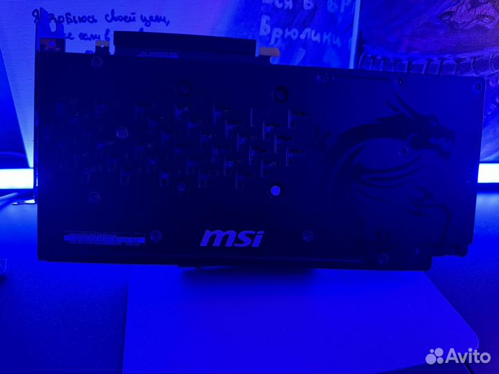 Видеокарта MSI GTX 1060 6gb