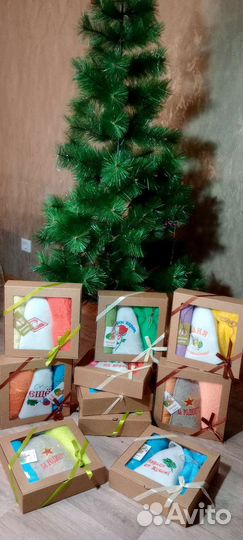 Банный комплект. Подарки готовые в упаковке