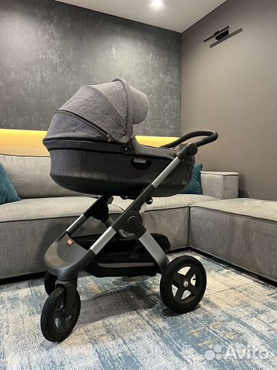 Коляска 3 в 1 stokke trailz