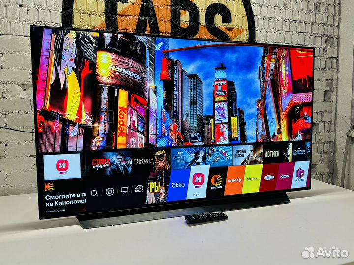 Премиальный огромный LG oled 140см 4K UHD 120Гц