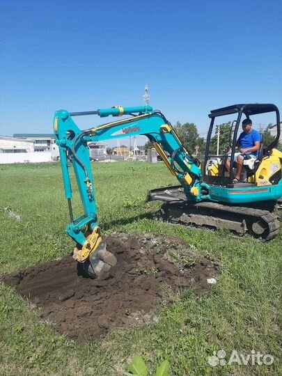 Услуги мини экскаватора
