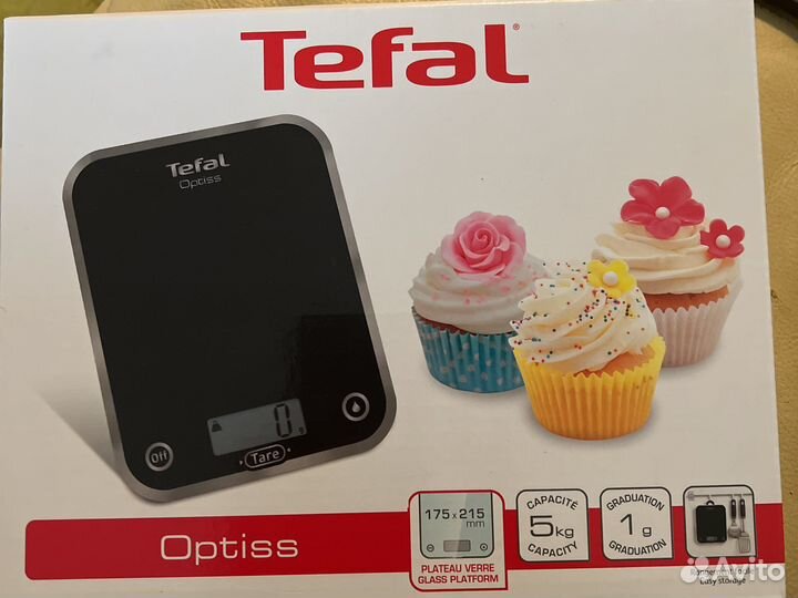 Весы Tefal кухонные новые