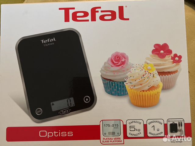 Весы Tefal кухонные новые