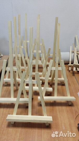 Мольберты для мастер-классов настольные