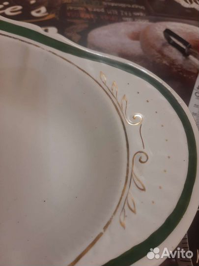 Блюдо большое фарфор
