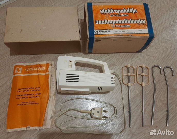 Миксер-электровзбивалка Страуме вр-301